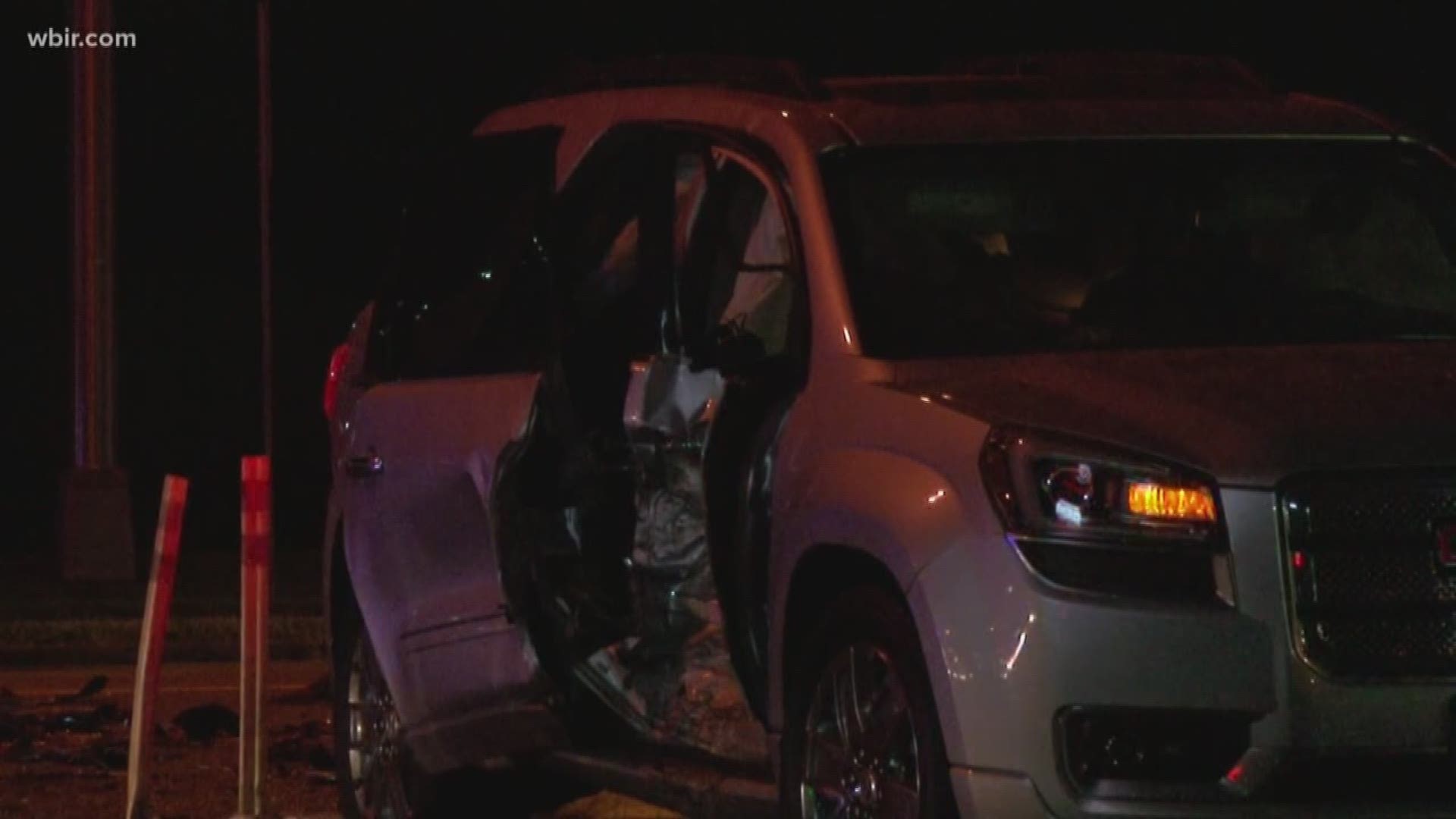 KPD says two people had life-threatening injuries from a Saturday evening car crash.