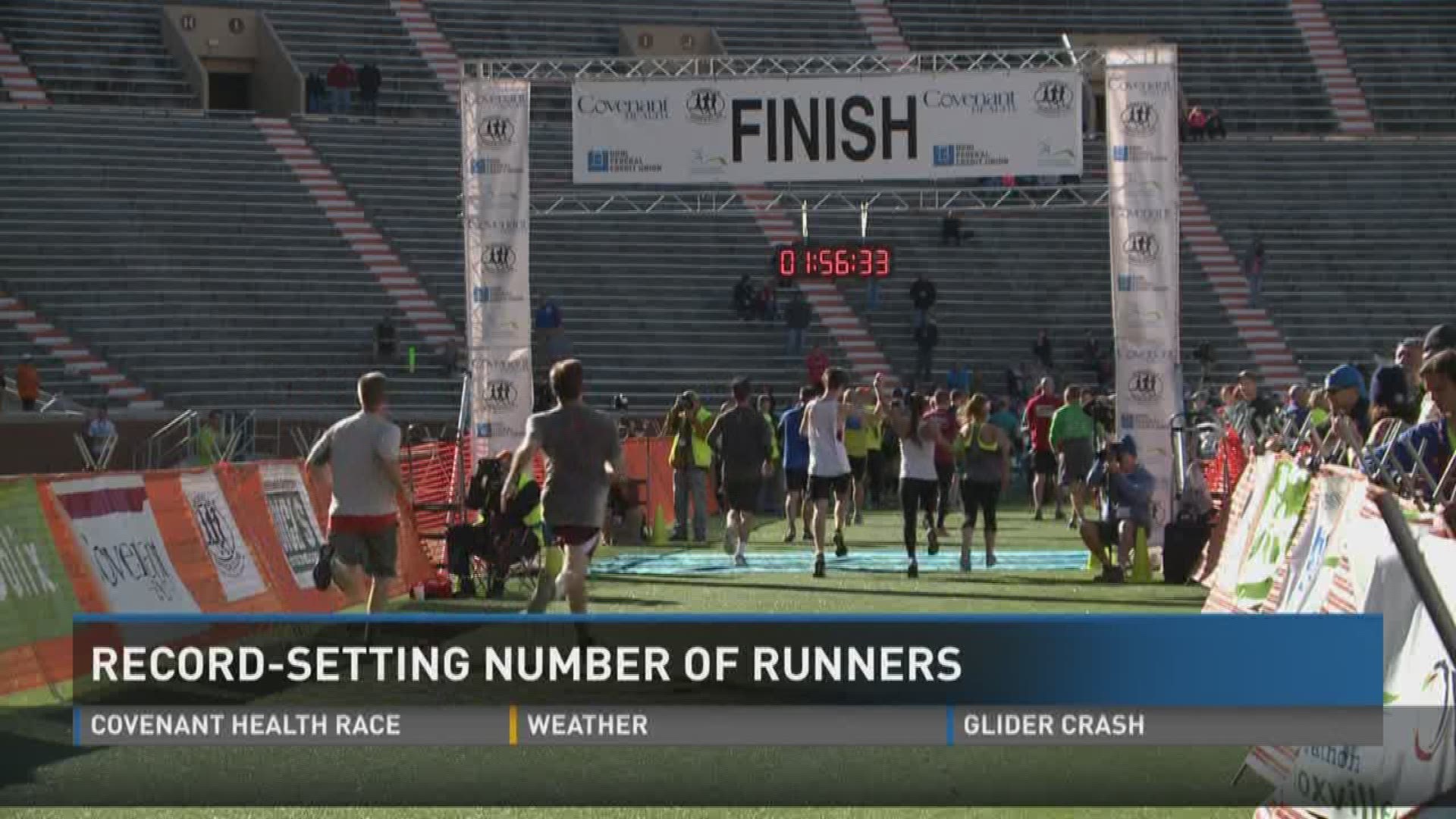 Thousands came out to run in the 13th Covenant Health Knoxville Marathon this weekend.