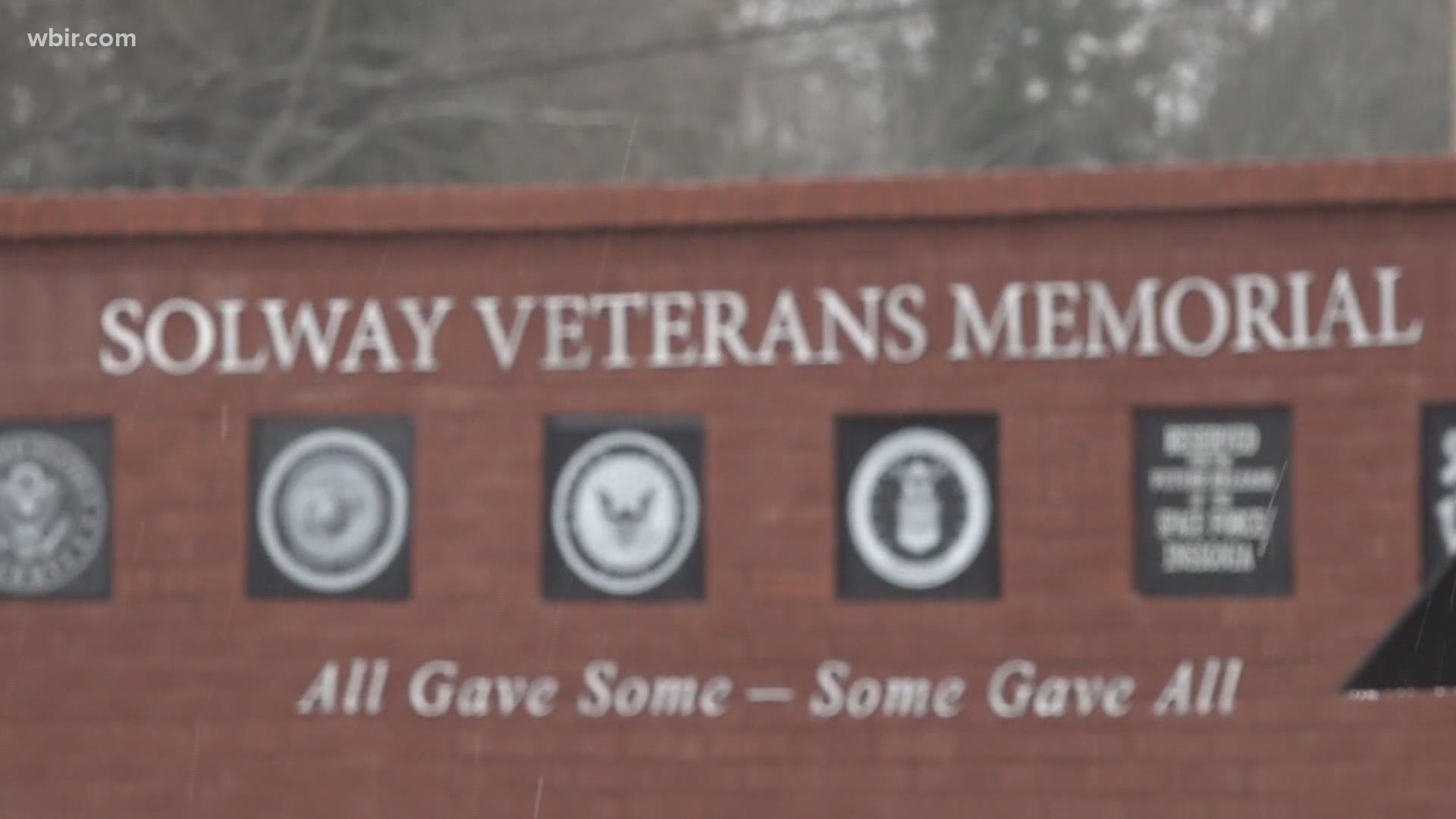 The Solway Veterans Memorial is located at 9014 Solway Ferry Rd., Knoxville. It's open during daylight hours. Jan. 11, 2021-4pm.