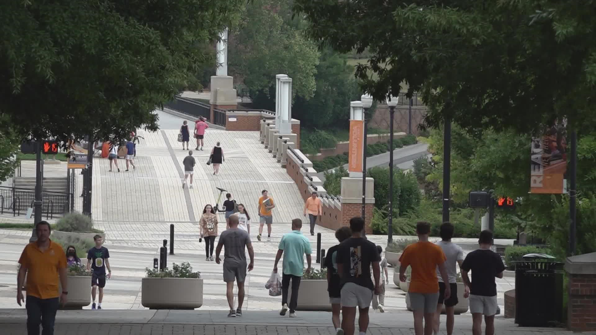UT officials said it is the biggest class in the university's history.