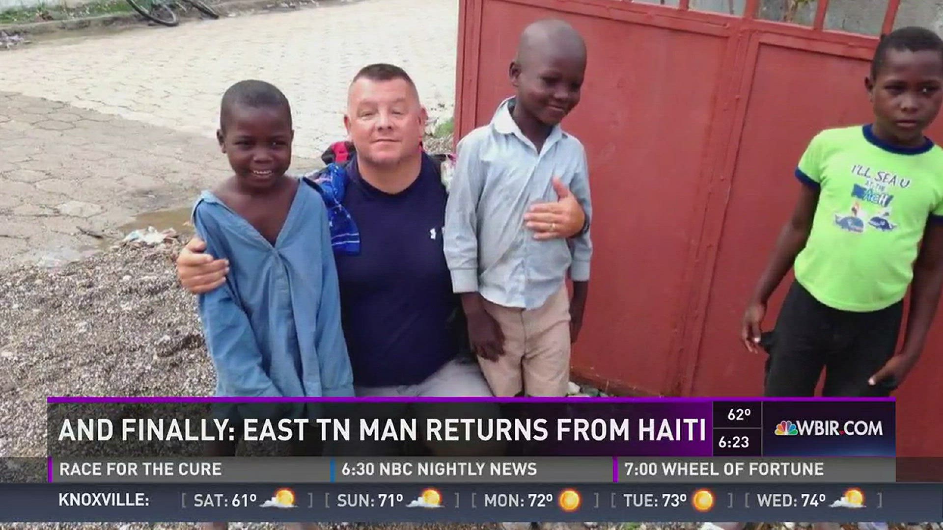 Oct. 21, 2016: A Blount County Sheriff's deputy who is used to serving the people of East Tennessee took his service overseas to help people in Haiti.
