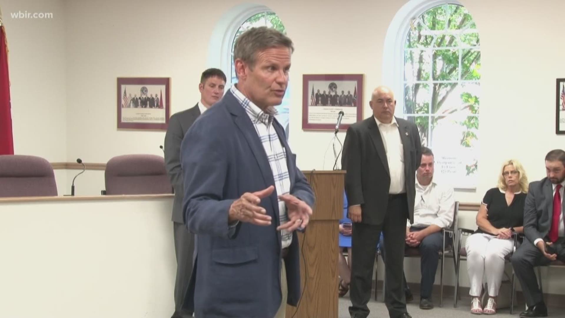 Governor Bill Lee says he will continue to work to bring jobs to Tennessee. The governor recently returned from a trip to Japan to lure more companies to invest here.