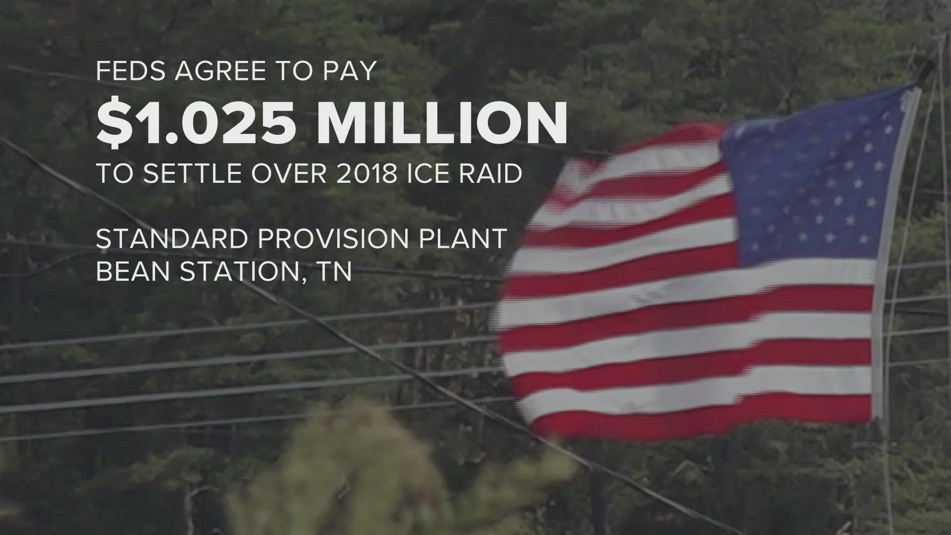U.S. District Court Judge Travis McDonough approved a settlement to settle claims regarding the 2018 ICE raid of a plant in Grainger County, Monday.