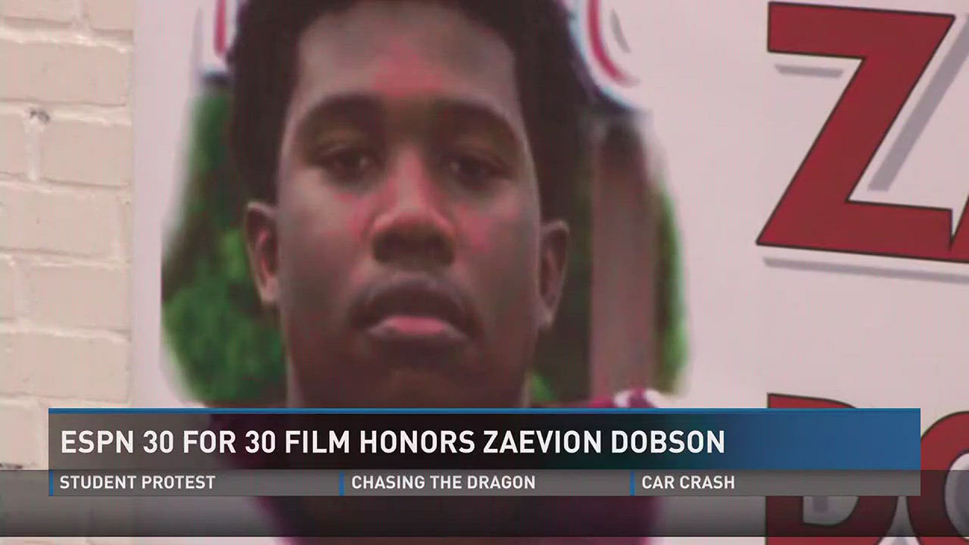Zaevion Dobson died in December 2015 while shielding his friends from gunfire.