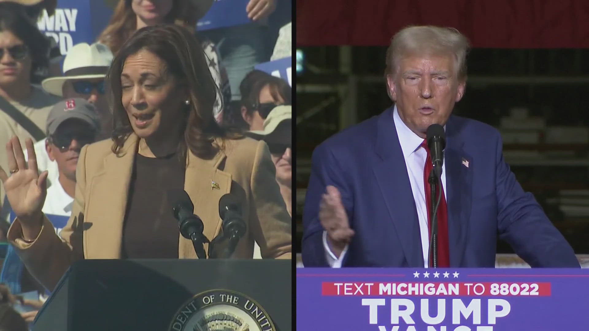 It will be the first time that former President Donald Trump and Vice President Kamala Harris will face off in a debate.