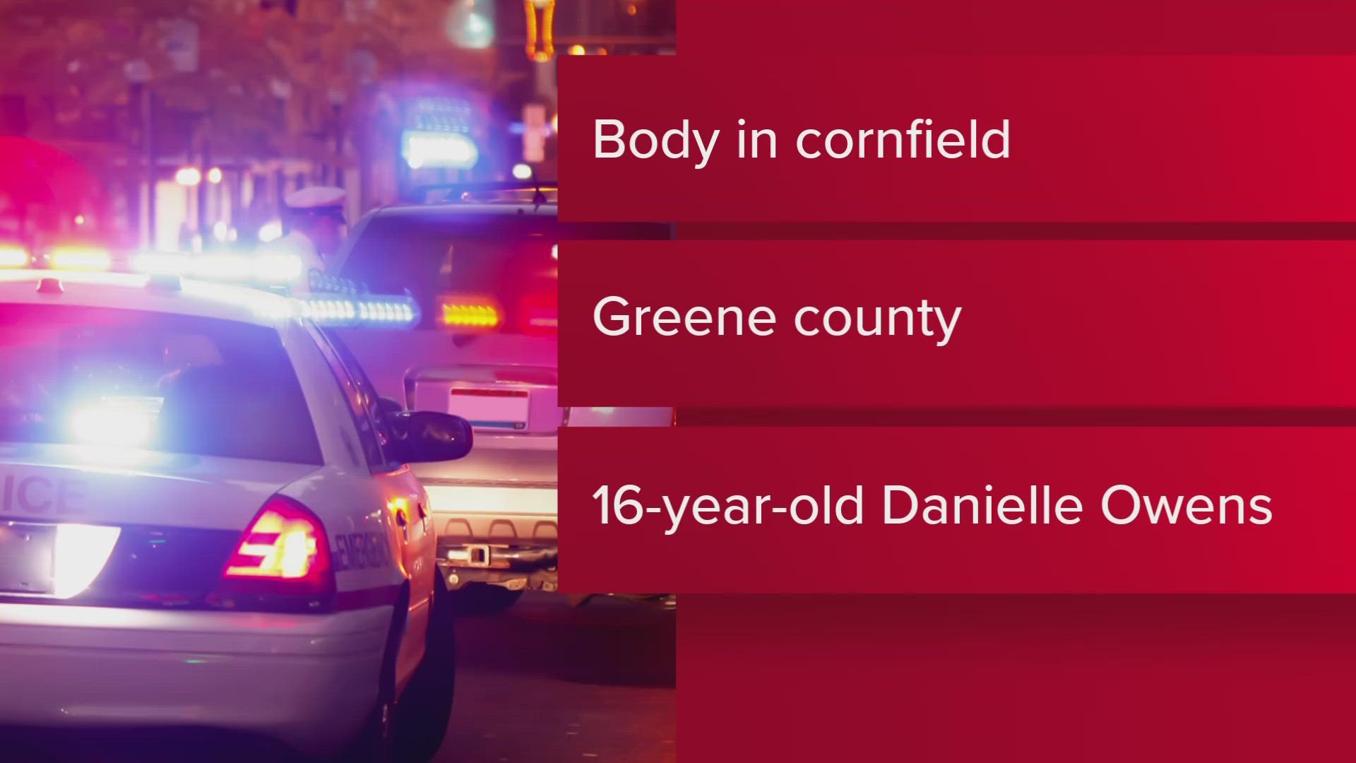 Danielle Owens was first reported missing on Dec. 12, 2022, the Greeneville Police Department said.