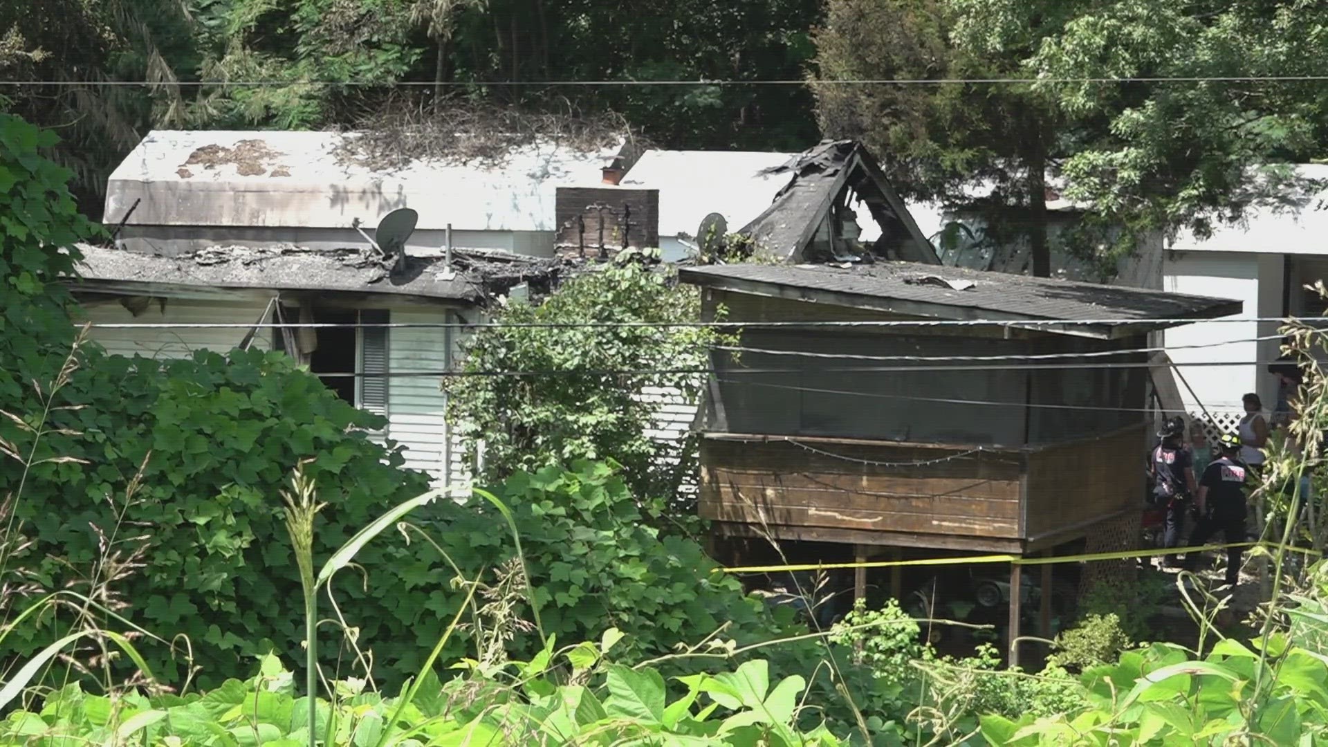 The body of 38-year-old Brittany L. Justus was discovered inside the home after the fire was extinguished, according to SCSO.