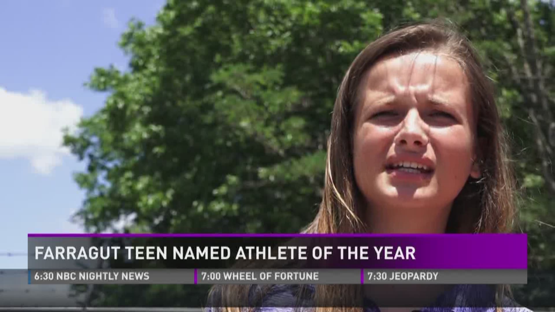 Farragut's Avery Flatford is one of two winners of a national award honoring athletes with cystic fibrosis.