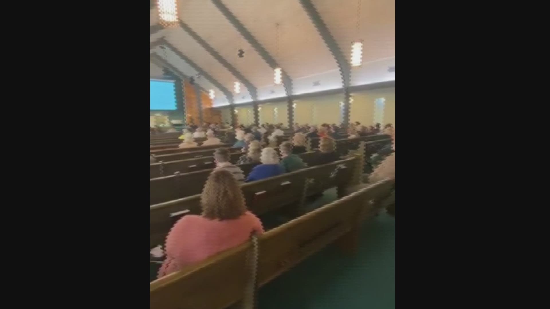 Churches across the nation sang "Holy, Holy, Holy" for Sawyer Kimberlin.