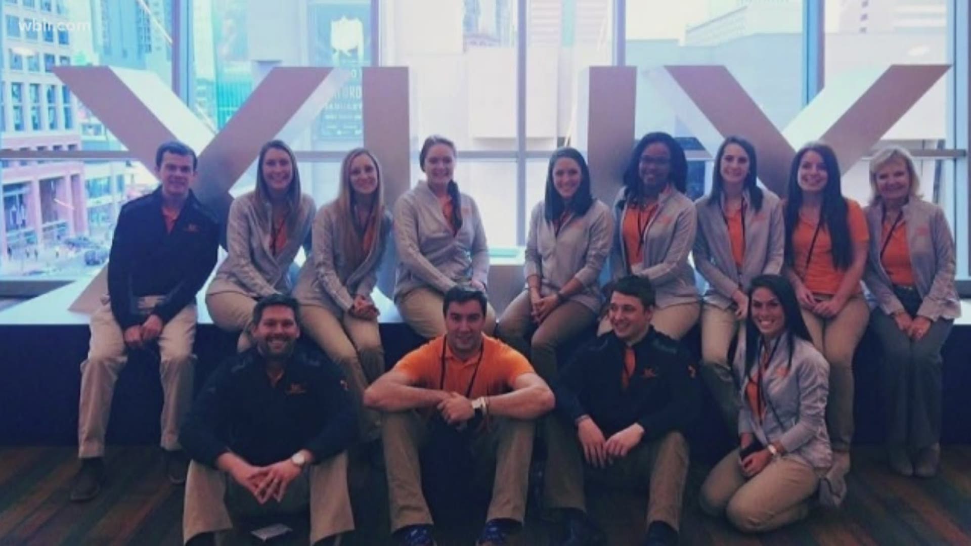 A group of UT students will be behind the scenes when the Super Bowl kicks off on February 2.