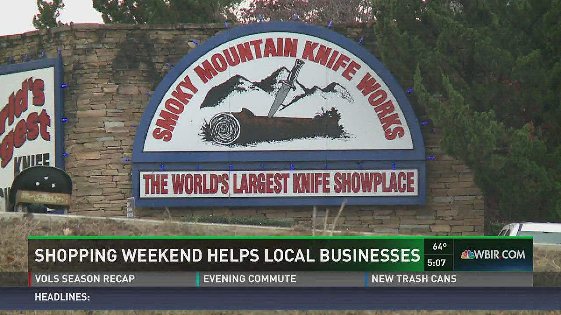 Smoky Mountain Knifeworks said this year's Black Friday was the biggest single sales day in the company's history p