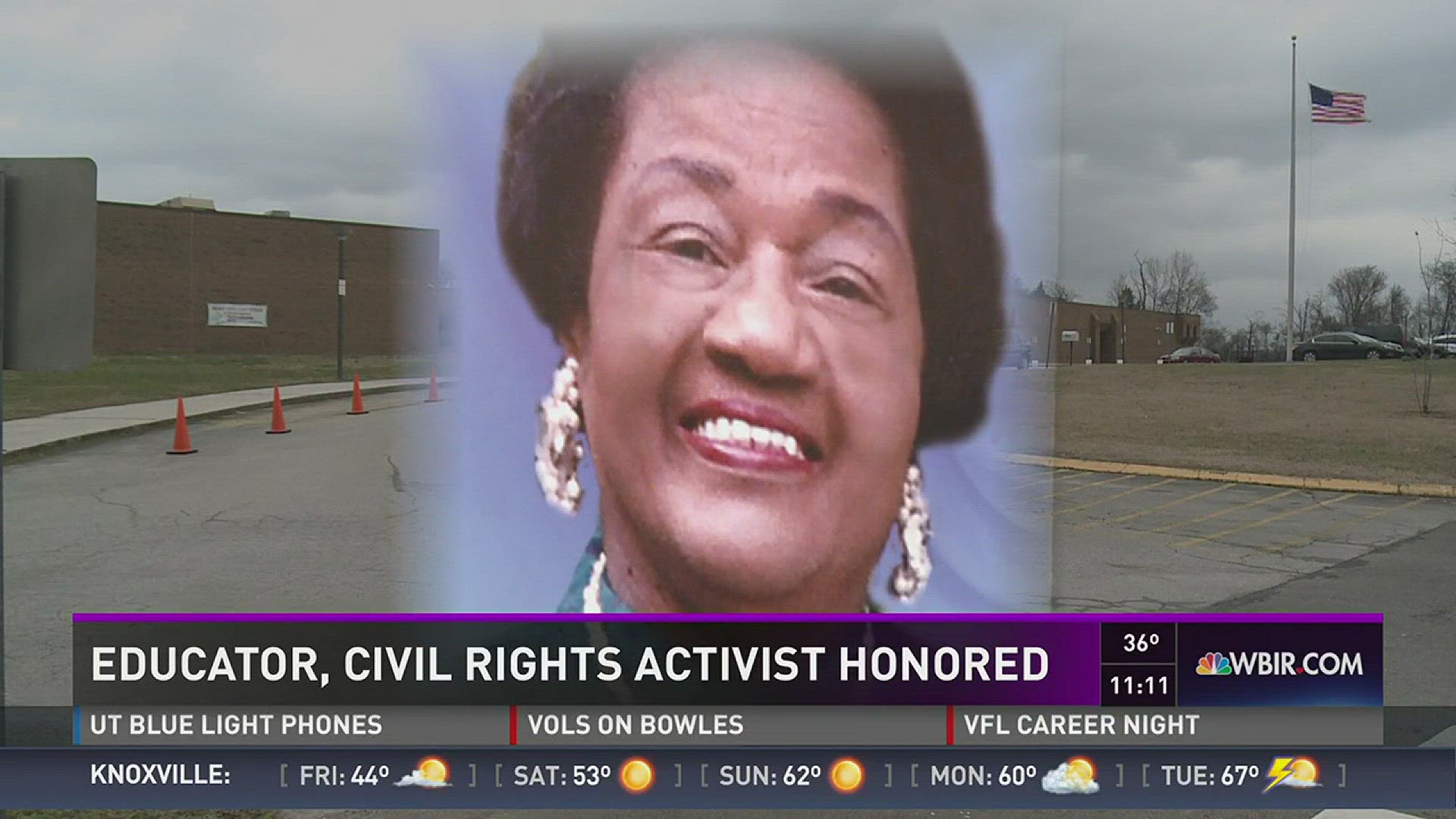 The late Sarah Moore Greene is being recognized for her many contributions to the Knoxville community, including civil rights progress. Feb. 25, 2016