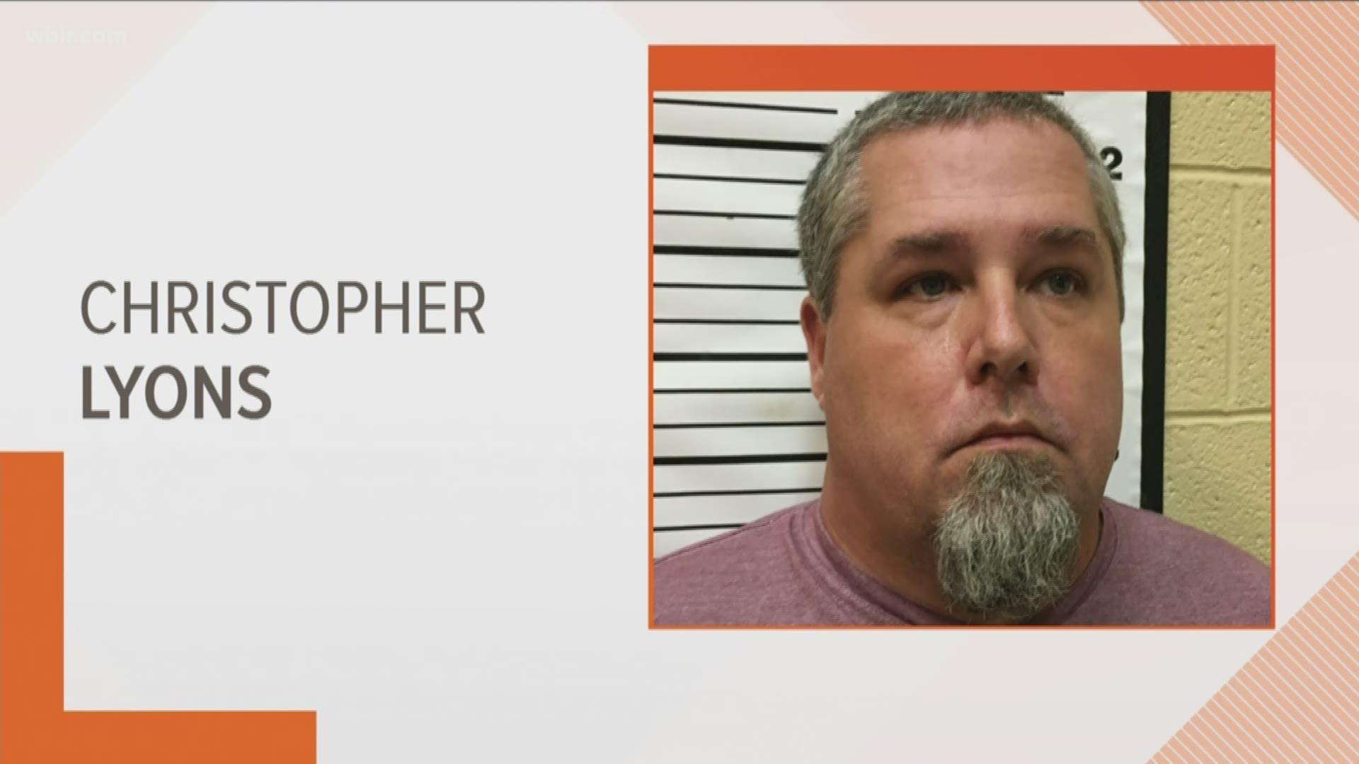 Christopher Lyons was arrested Monday afternoon and booked into the Hancock County Jail on a $30,000 bond for bringing contraband into the jail.