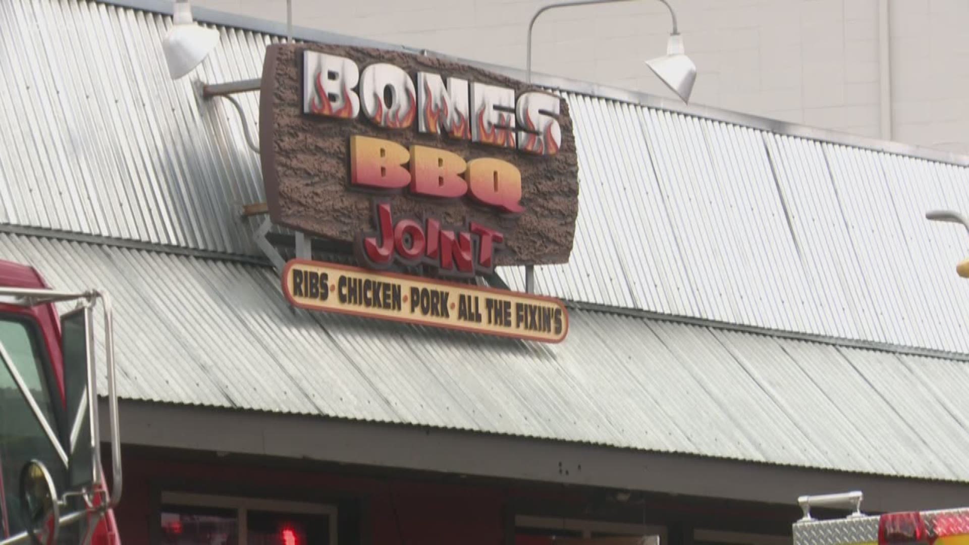 Bones BBQ suffered smoke and water damage after a fire started in the smoker/grill area in the back of the restaurant. June 26, 2018.