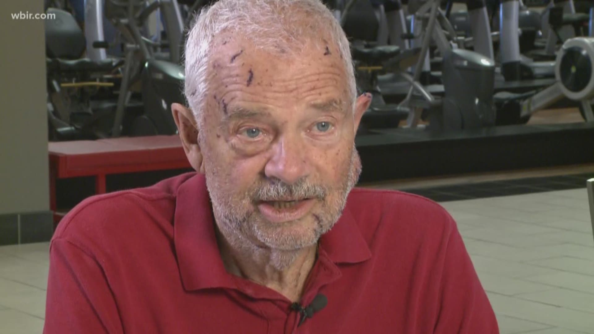 A 79-year-old man stabbed on a West Knoxville greenway is talking about what happened and the outpouring of support he's received.