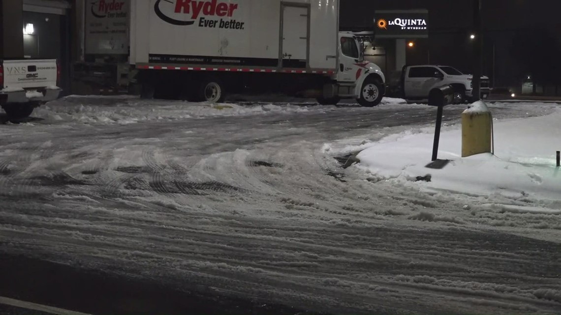 Watching road conditions in Blount County