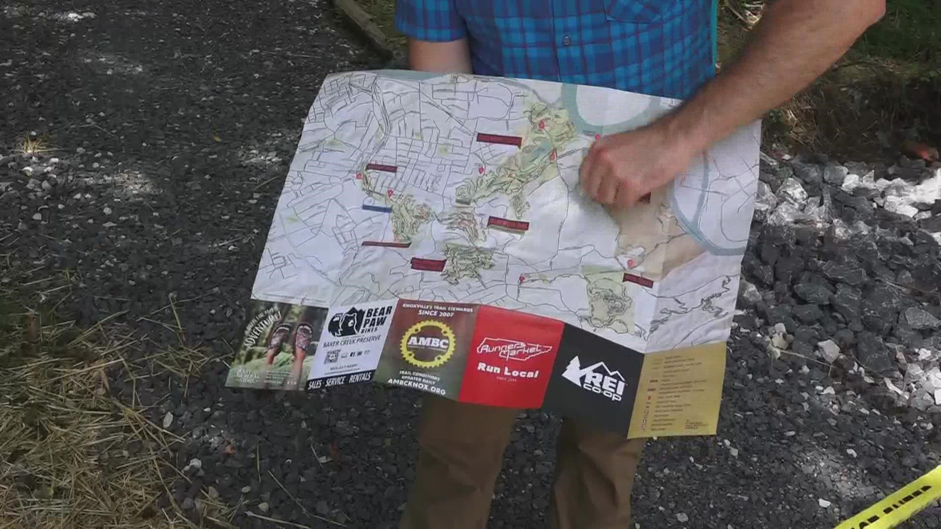 Four new trails opened in South Knoxville and created two more miles of fun for outdoor enthusiasts.