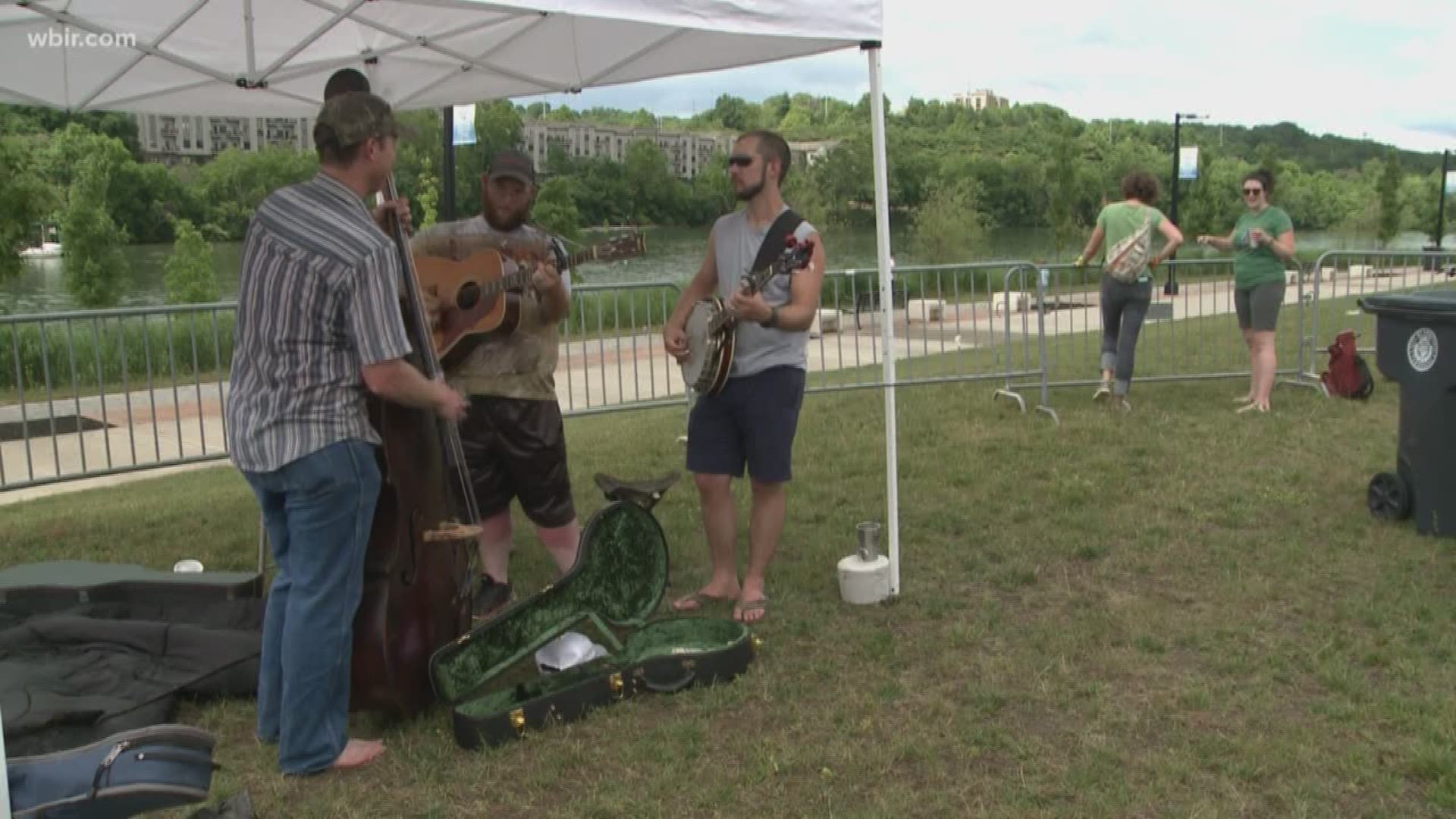 Music, games and river sports took over the Tennessee riverfront for the third annual Cheers to Clean Water event.