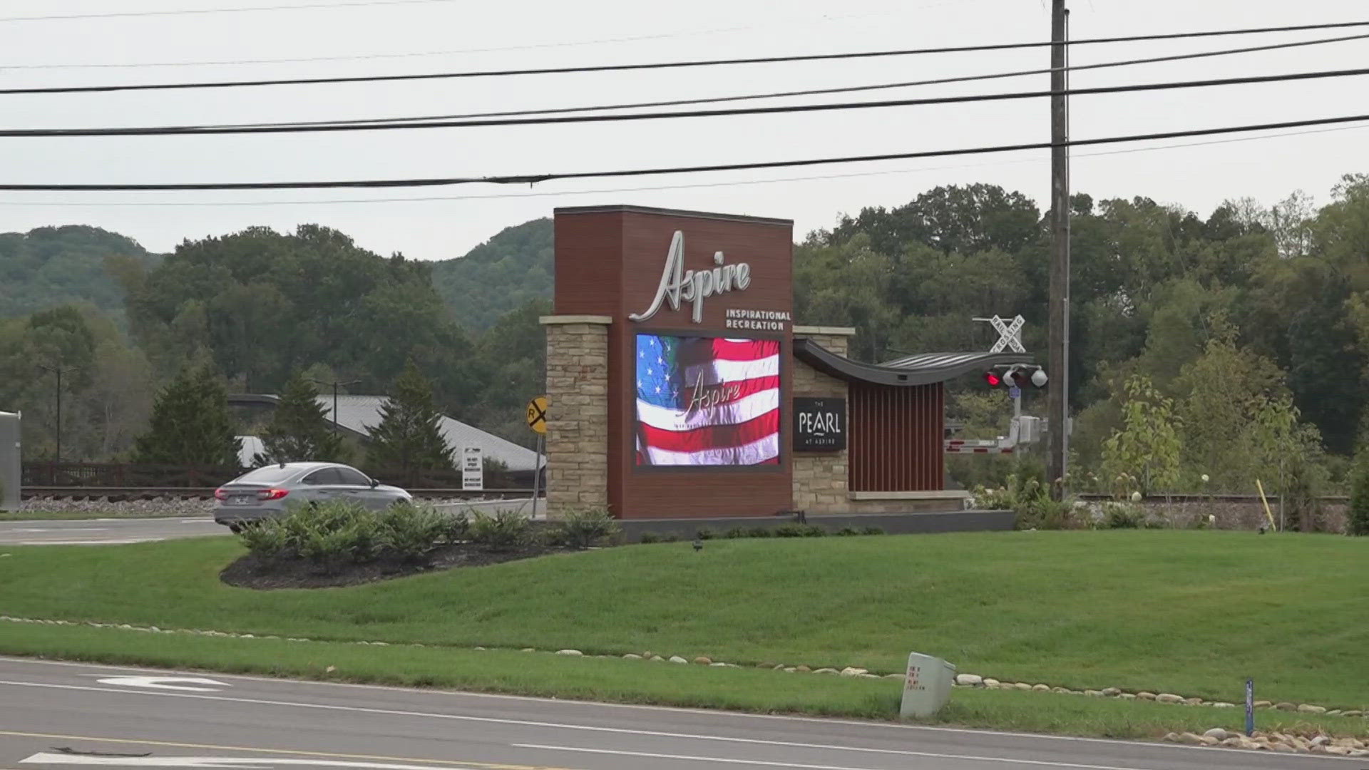 Some parents said they were concerned children would need to jaywalk to access Aspire Park.