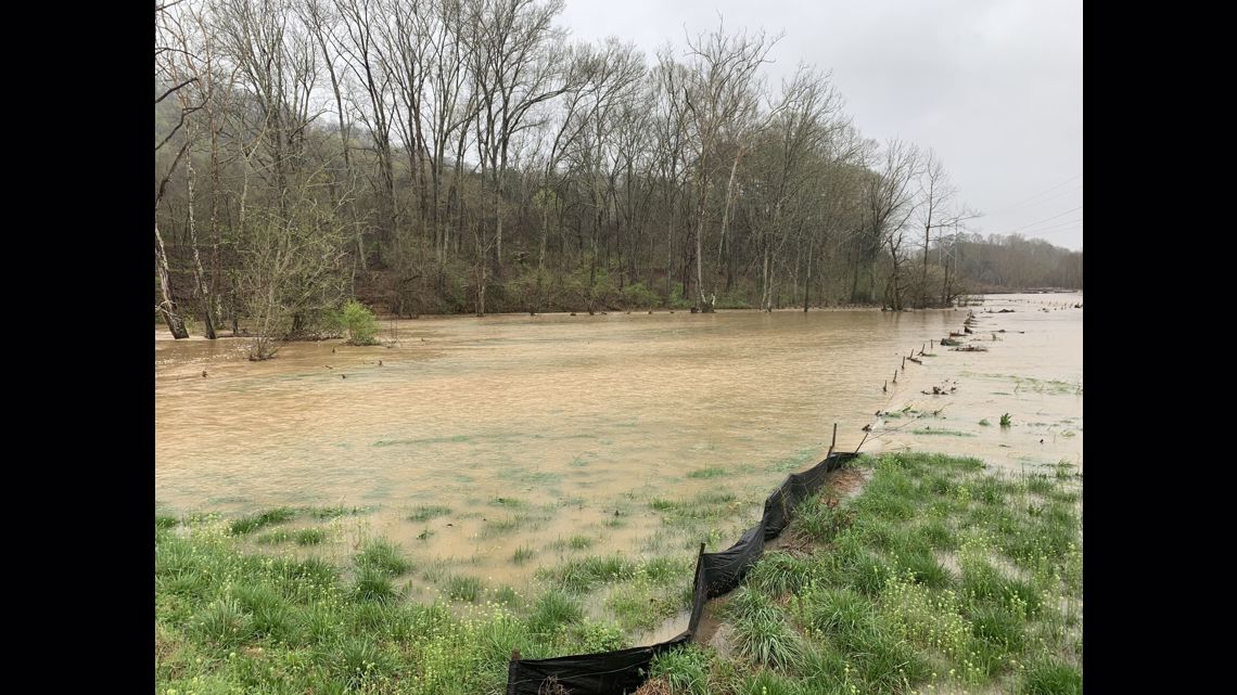 Knoxville flooding High water in usual spots after heavy rain