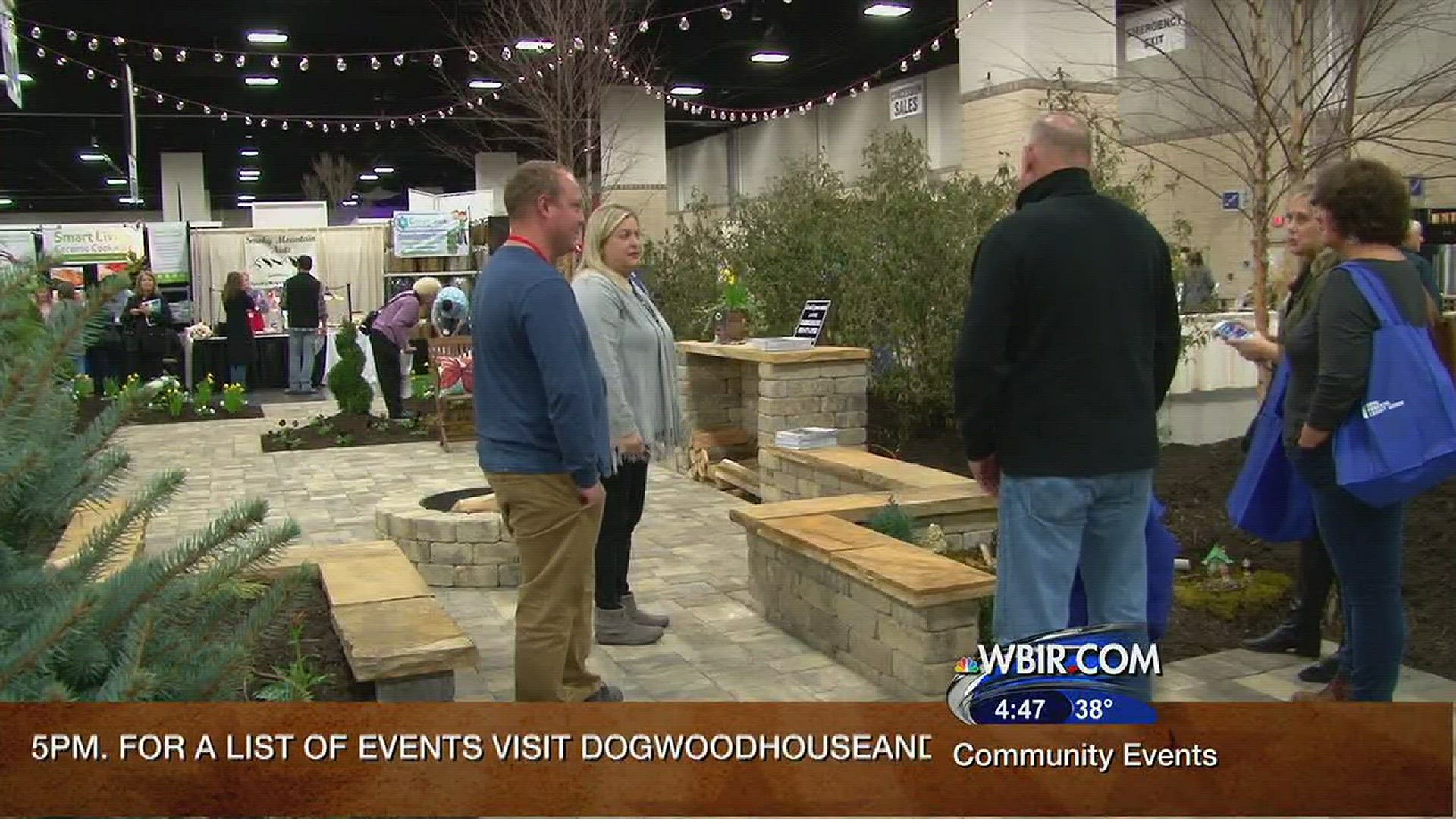 The Dogwood Arts House and Garden show runs February 3-5, 2017 at the Knoxville Convention CenterFebruary 3, 2017-Live at Five at 4