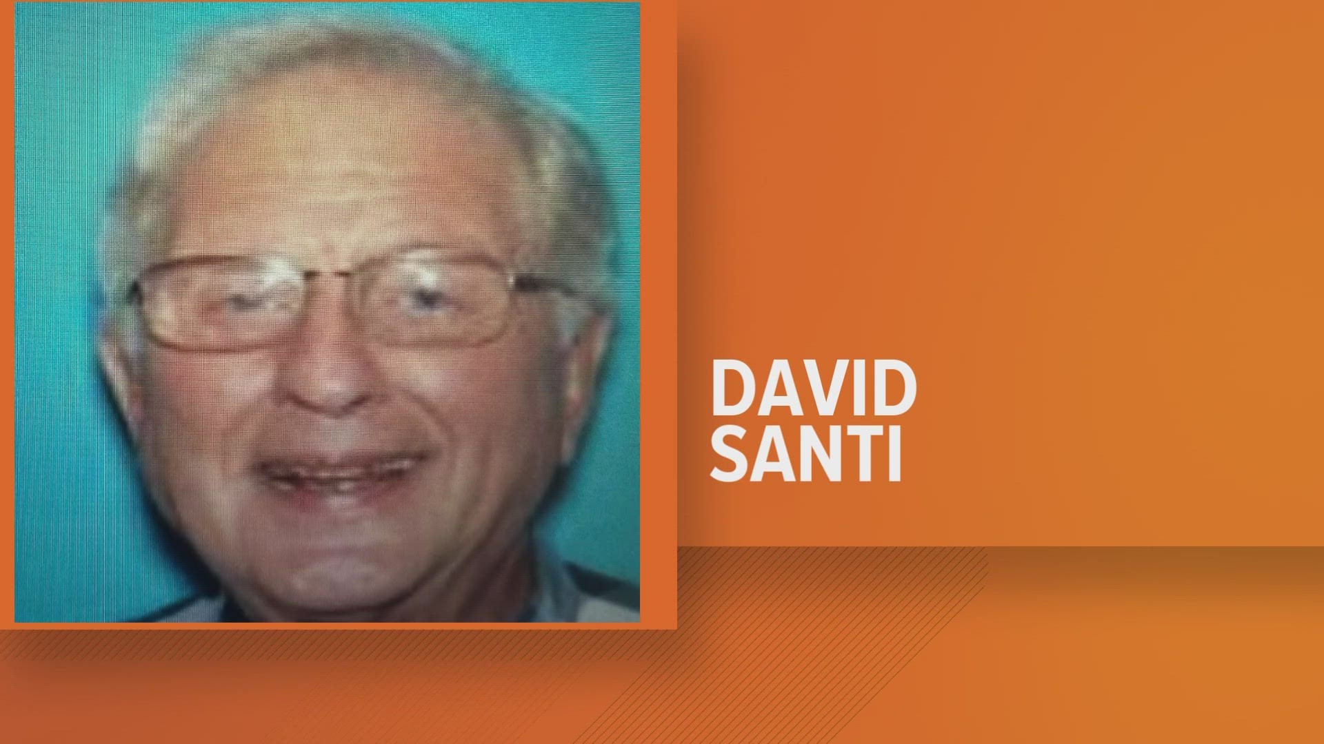 The Knoxville Police Department said David Santi was found late Saturday night.