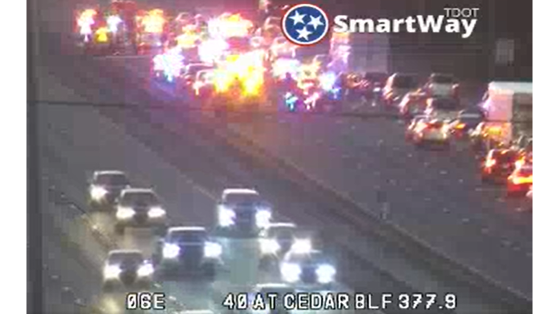 KPD: One Person Dead After 'serious Crash' On I-40 West | Wbir.com