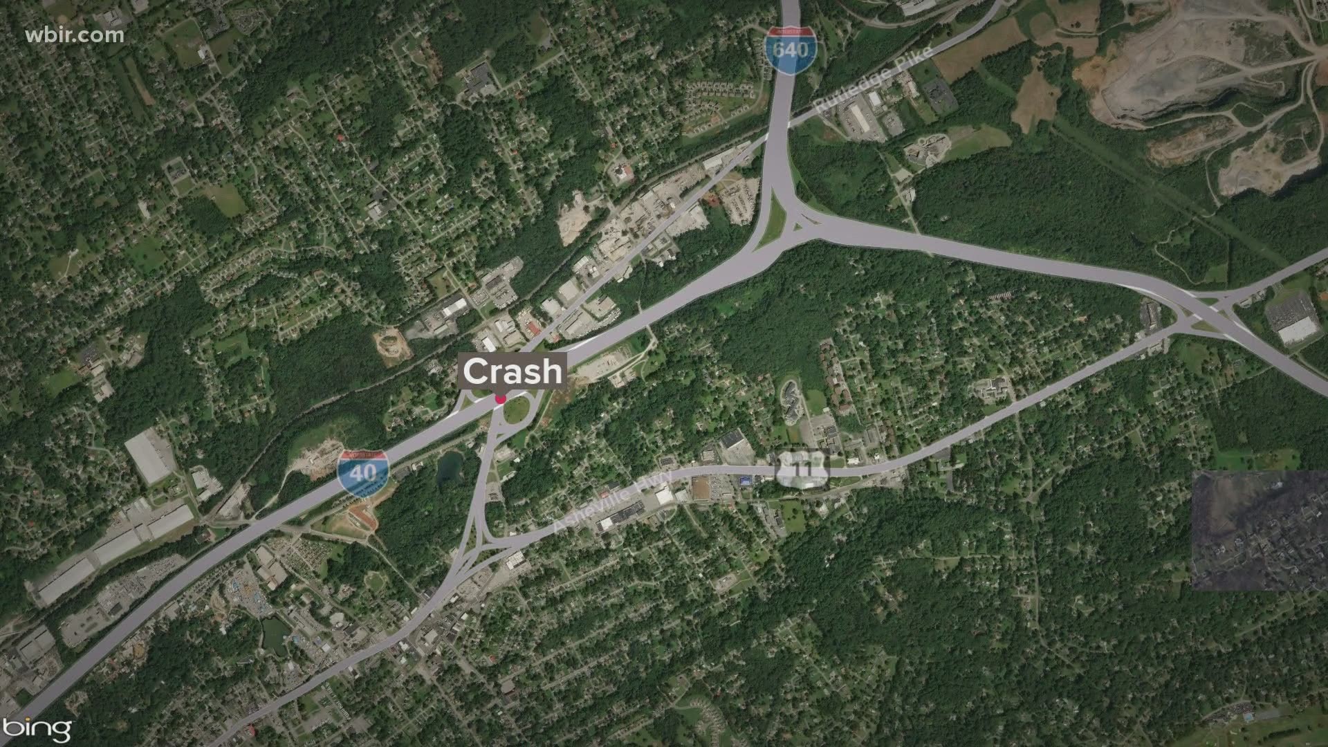 KPD: One Dead After Crash On I-40 East Near Rutledge Pike Friday ...