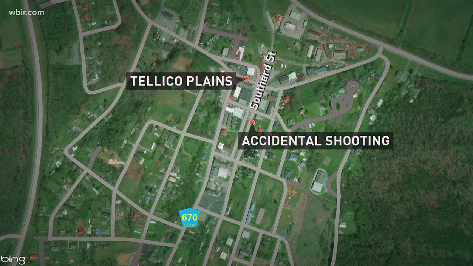 Nov. 16, 2017: Tellico Plains authorities say a man accidentally shot himself as well as his wife while showing off a pistol.