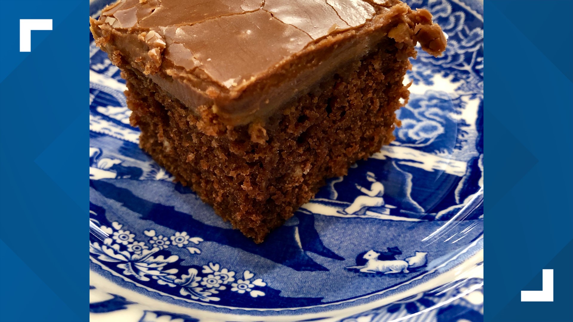 Peanut butter fudge cake