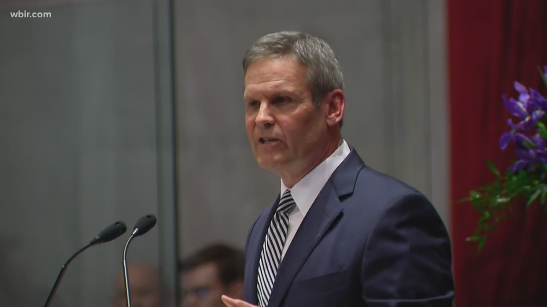 Governor Bill Lee gave his first State of the State and laid out his budget proposal to the General Assembly.