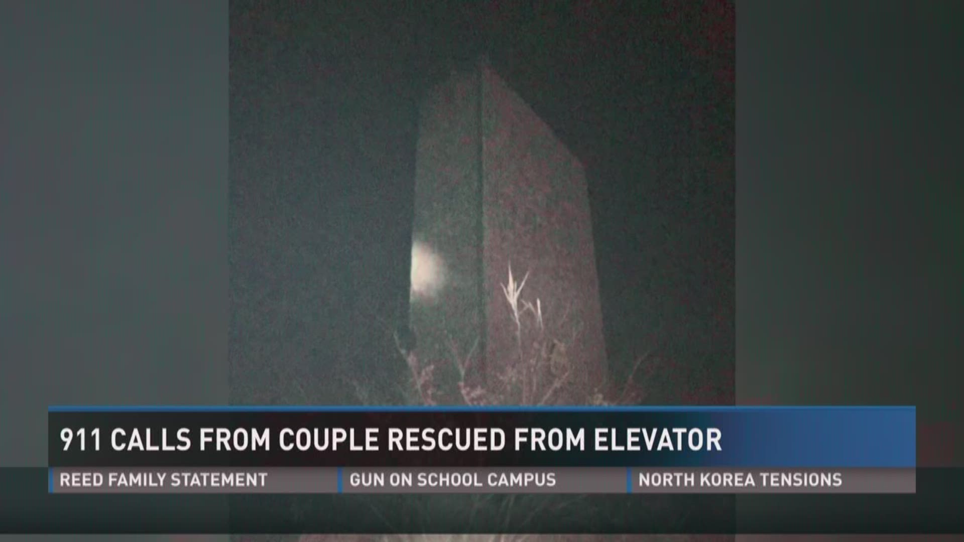 An Alabama couple was trapped for hours in an elevator at Westgate Resort during the Gatlinburg wildfires. The 911 calls show how the dispatcher tried to keep them alive and calm until help arrived.