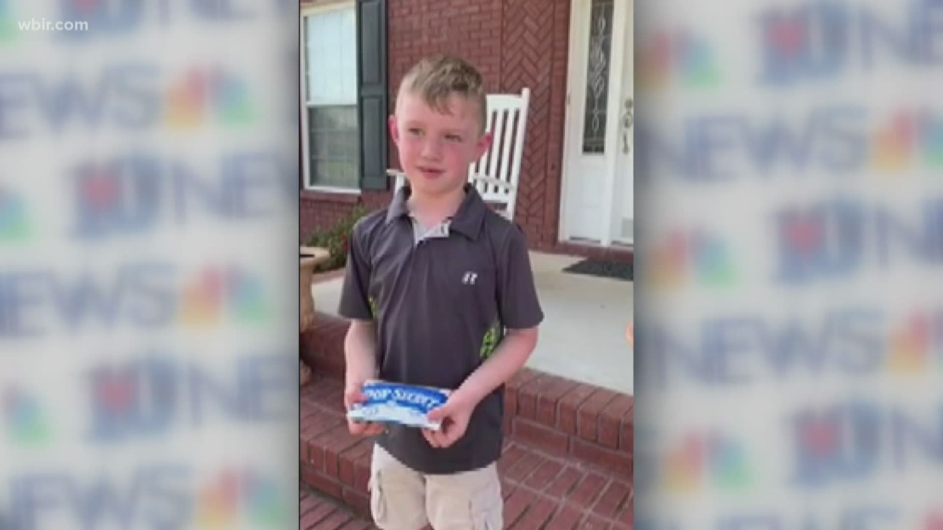 Eight-year-old Bobby Gilmore is a third grader at Foothills Elementary. He's involved with Cub Scouts, church and helps bring smiles to residents at an area Assisted Living facility. He also loves to try experiments. If your child would like to be a Junior anchor, visit the page (listed under features). Sept. 3, 2019-4pm.