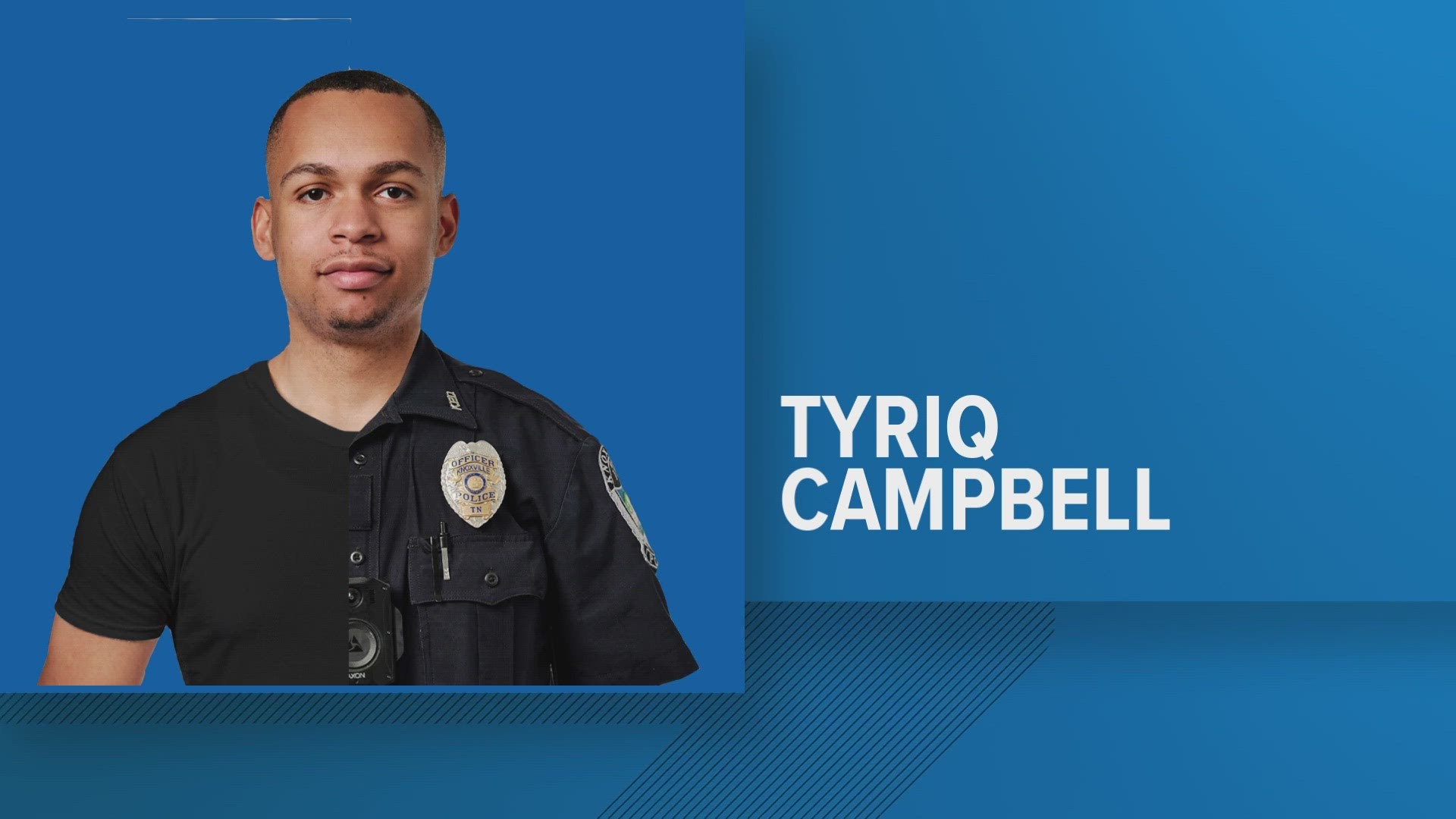 Tyriq Campbell has been in KPD's TeleServe unit since fleeing a Cookeville apartment in March, during which he suffered injuries.