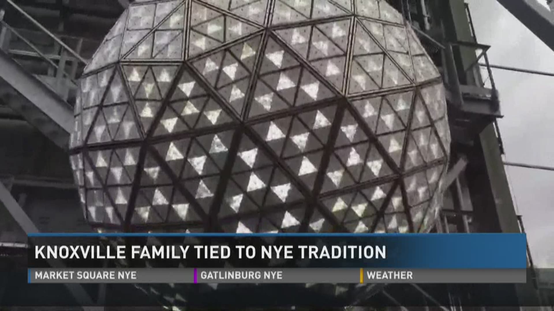 A Knoxville family remembers their ancestor William Palmer, who was the engineer behind the Times Square New Year's Eve ball drop.