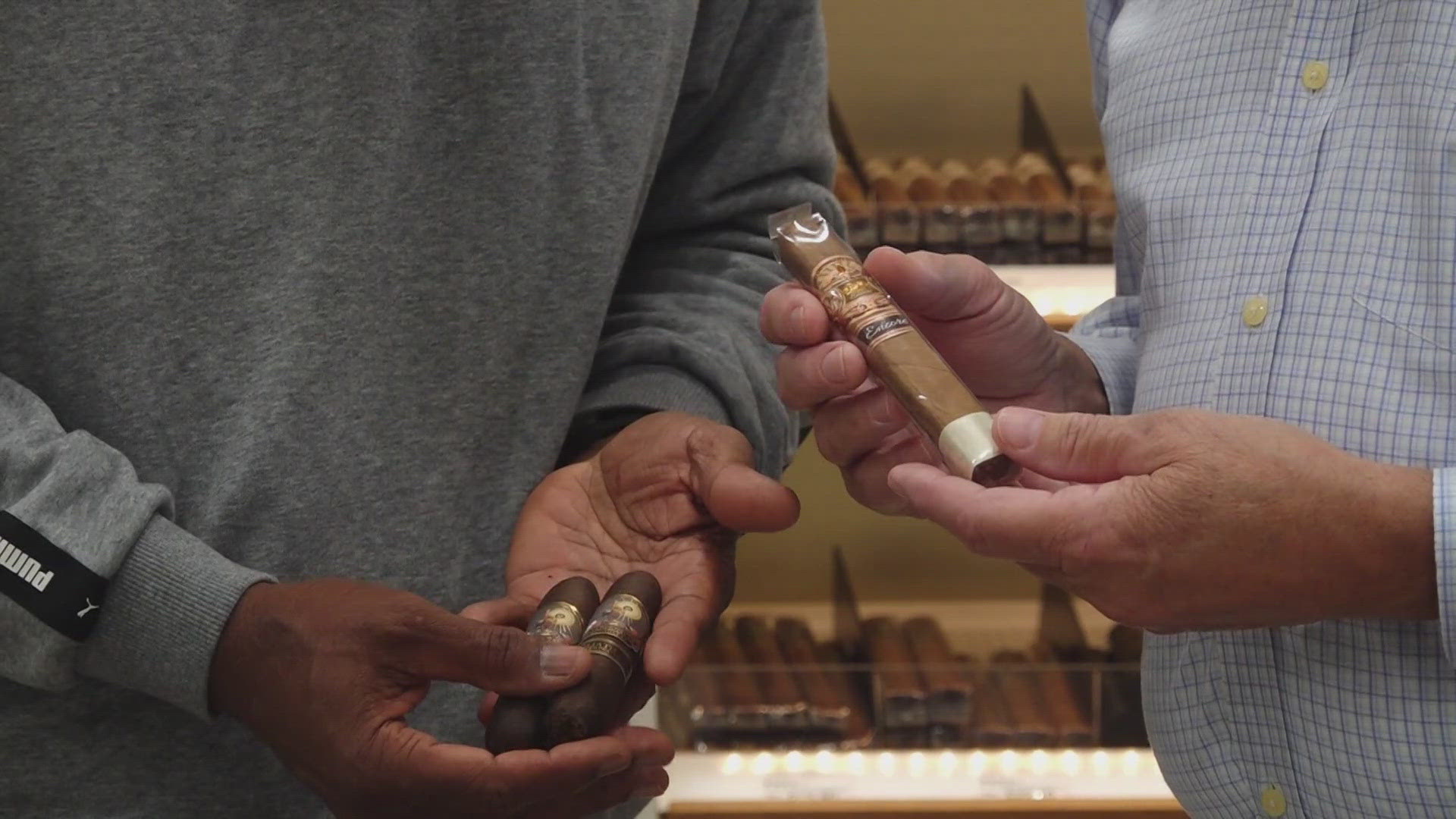 Smoky's Cigars says they had near-record sales on Friday ahead of Tennessee's matchup against Alabama.