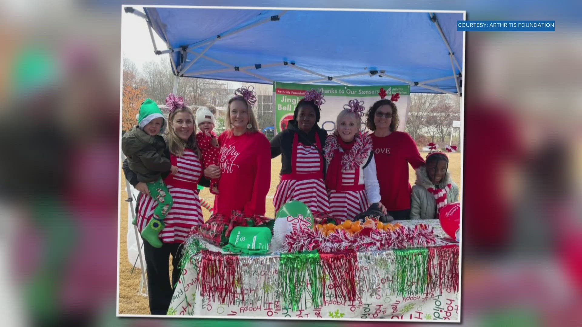 The Jingle Bell Run/Walk for Arthritis will take place today at 9 a.m. and is brought to you by the Arthritis Foundation.