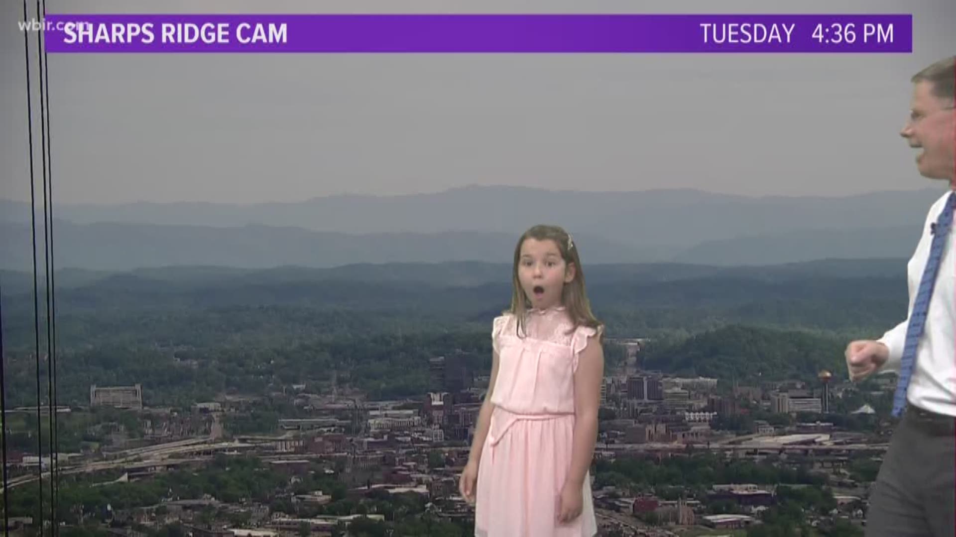 Todd Howell is joined by our Jr. Anchor Ella for some weather in front of our green screen. April 23, 2019-4pm