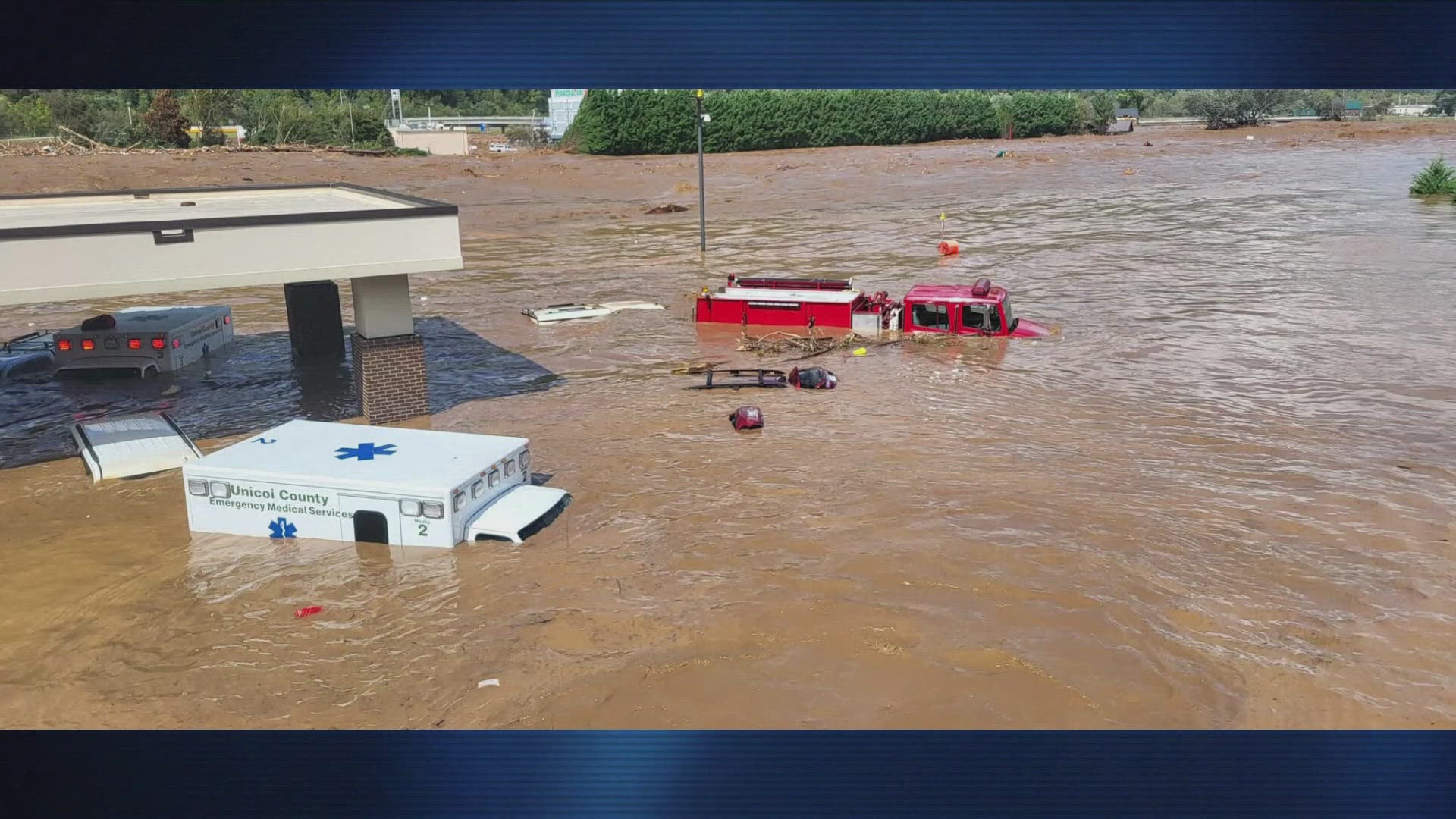 The Tennessee Department of Health confirmed one weather-related death in Unicoi County.