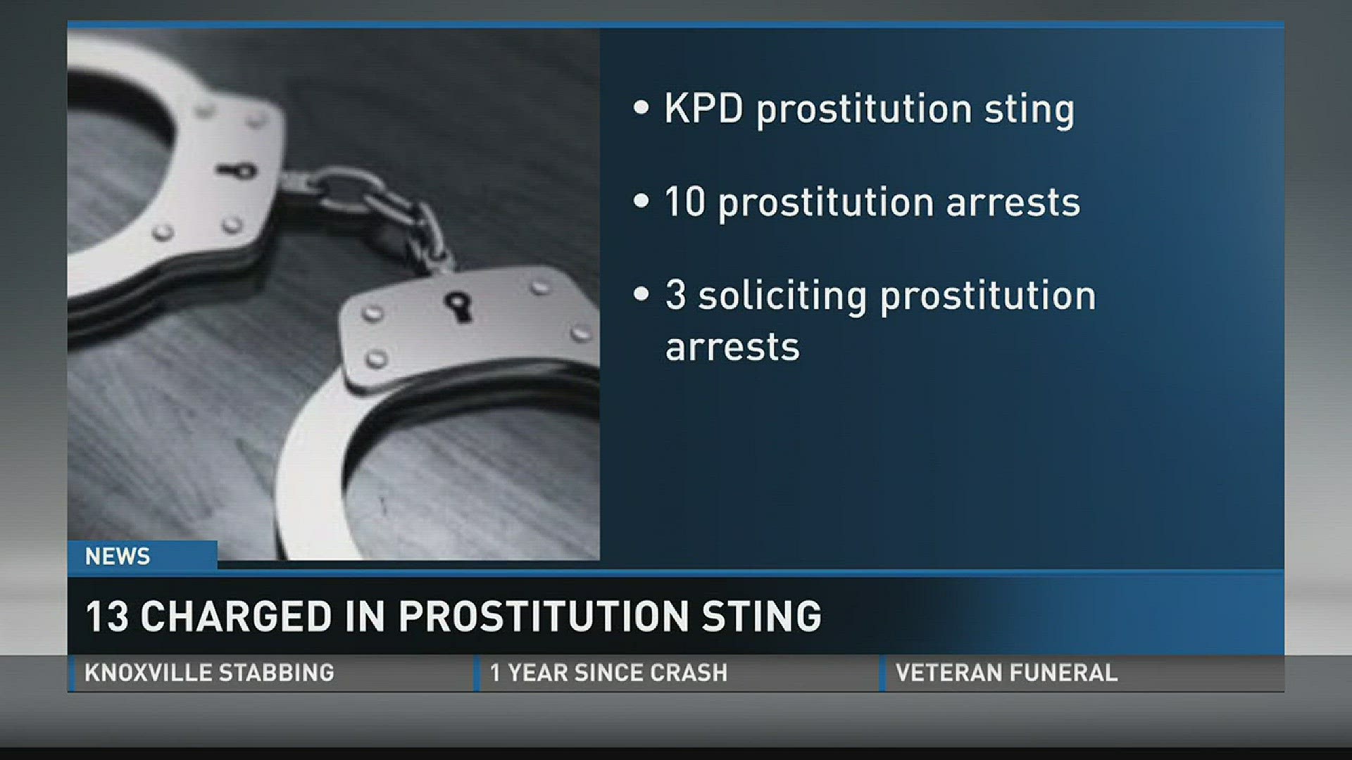 13 charged in prostitution sting