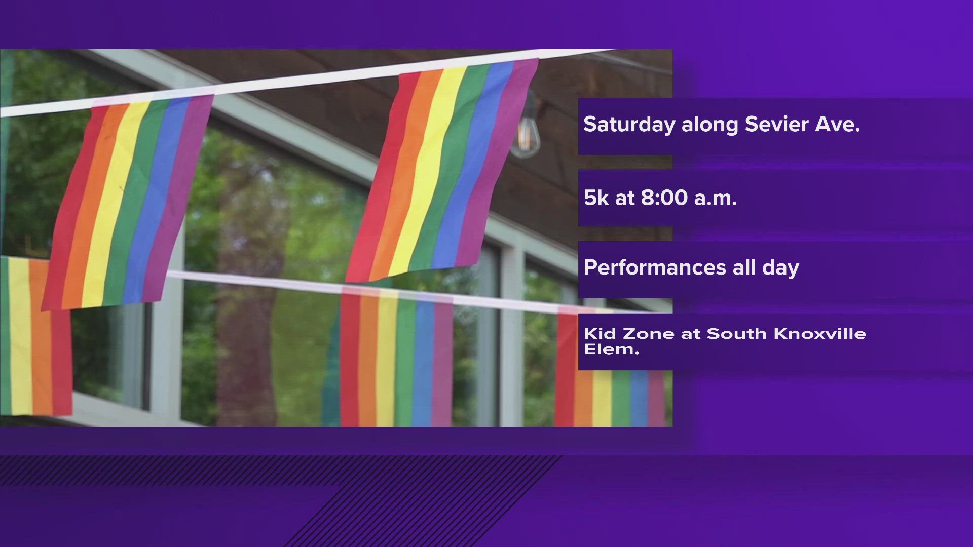 People will be invited to Sevier Avenue on Saturday for an all-day celebration featuring drag performances, music, a vendor market and more.