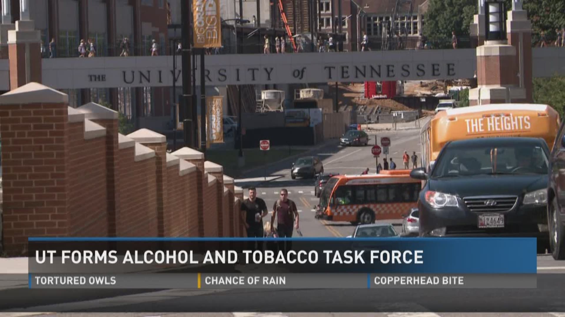 June 29, 2017: Leaders at UT are reviewing campus alcohol and tobacco policies after proposed changes to the student code of conduct.