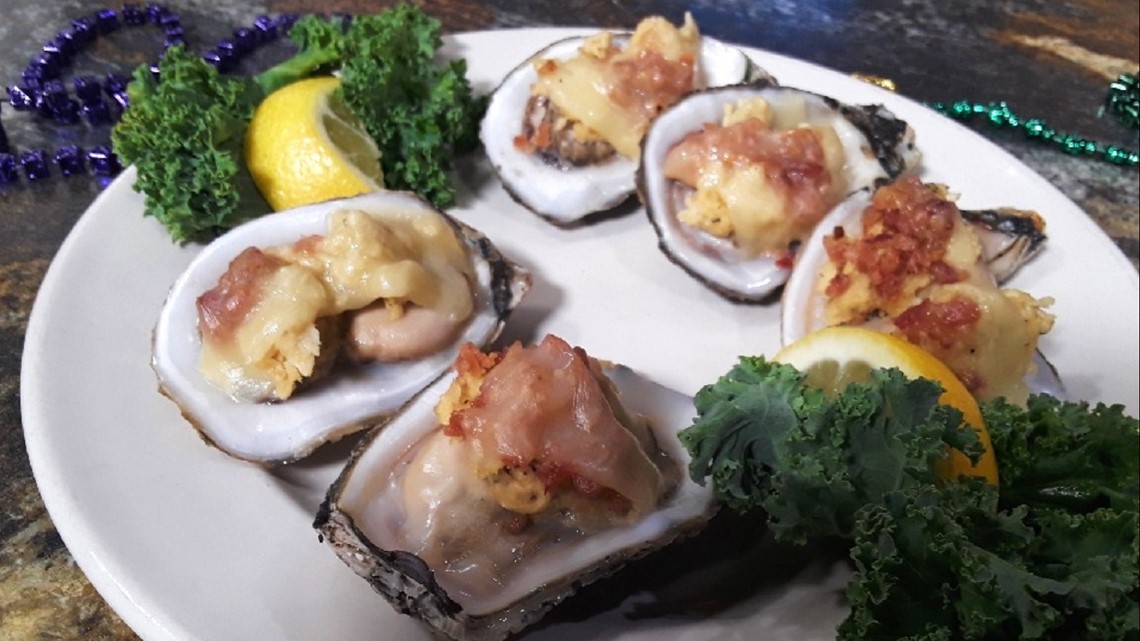 Oysters With Crab Meat