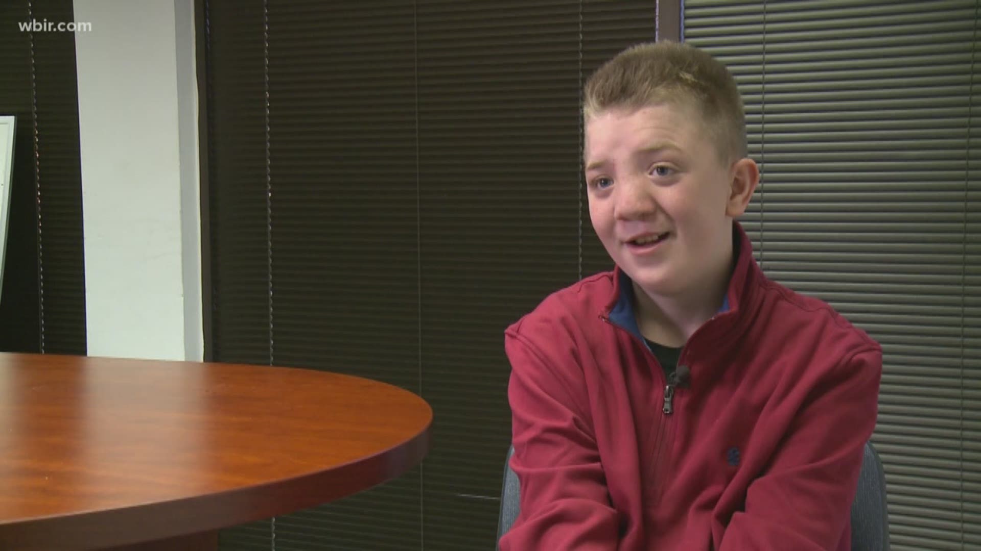 Dec. 11, 2017: An East Tennessee boy who shared his story of bullying in a viral video said he's surprised by the national reaction he's received.
