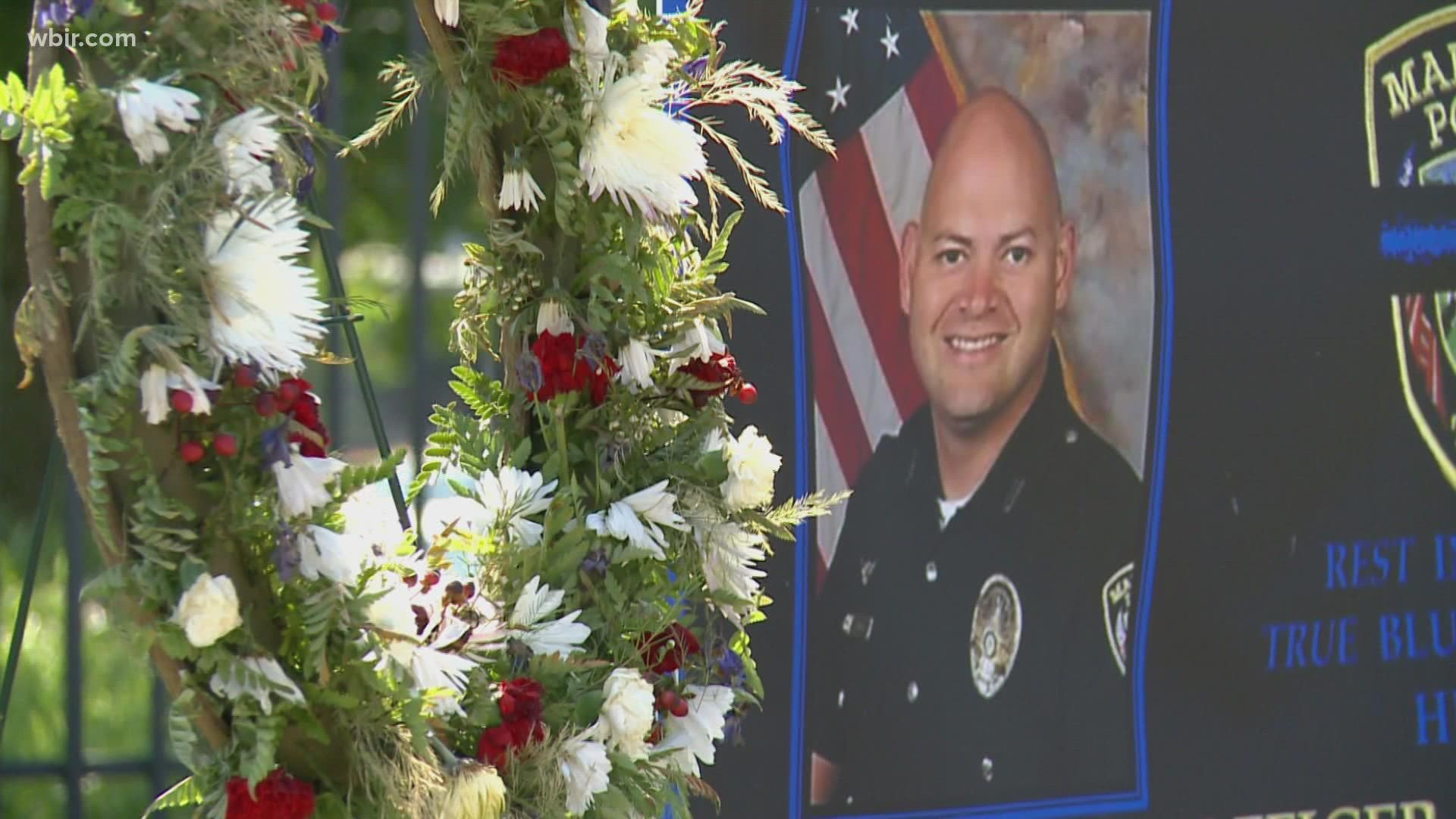 Maryville Police Officer Kenny Moats was killed 5 years ago while he was on duty. He had served for 9 years.