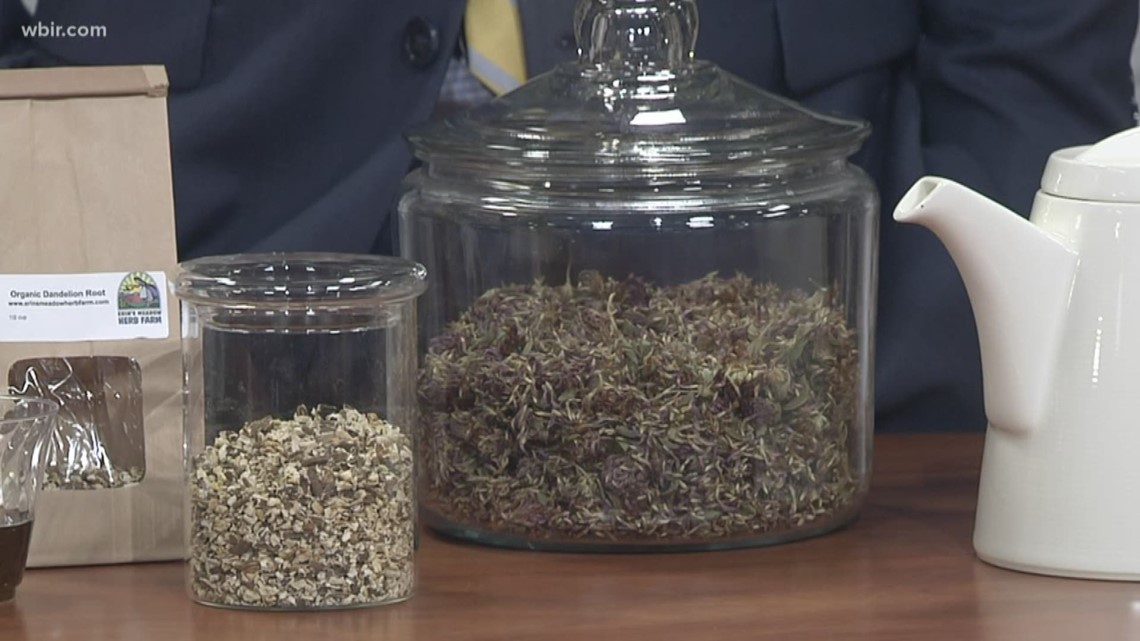 Cleansing herbal teas