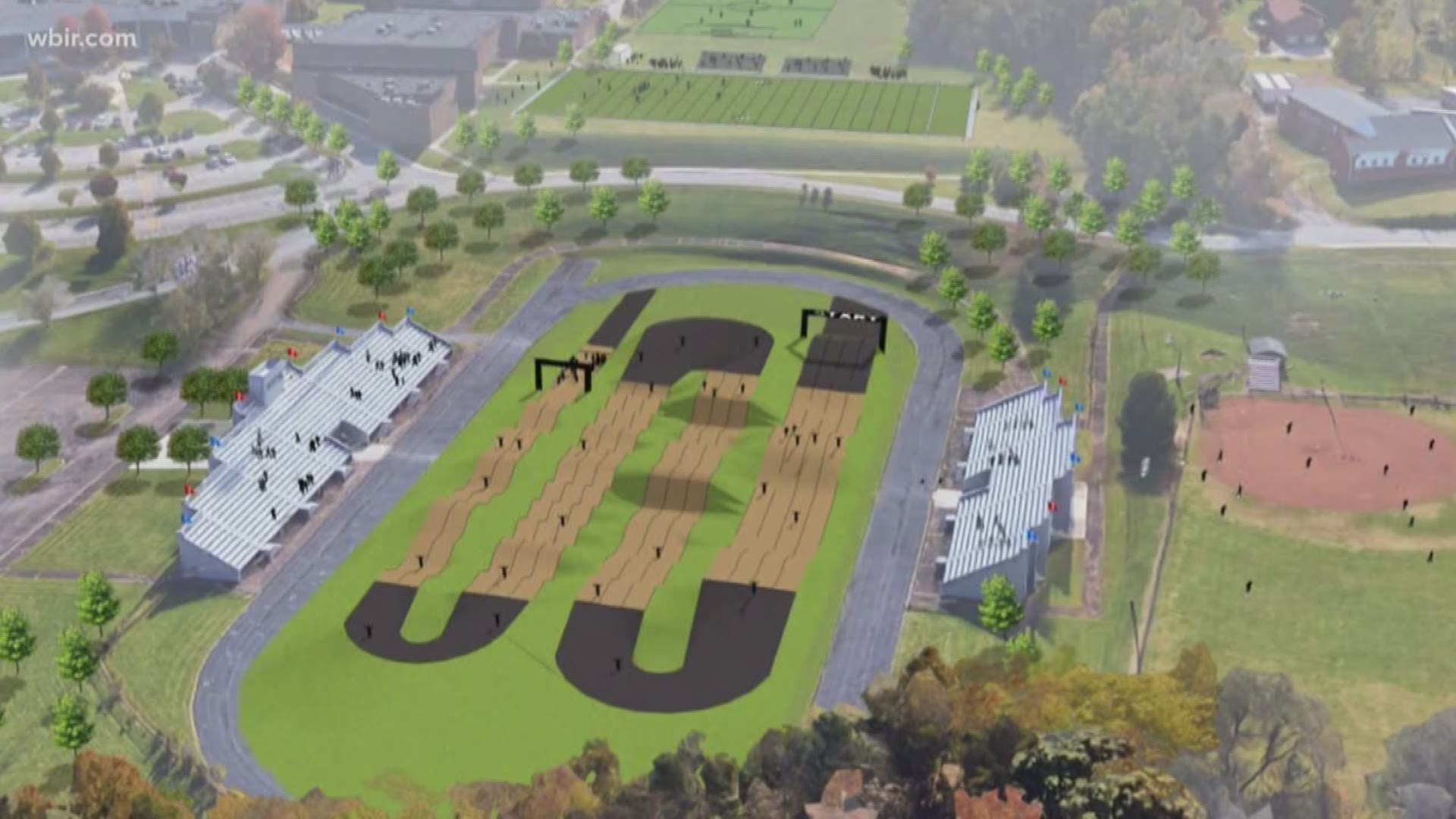 March 28, 2018: A new BMX park planned to be built at South Doyle Middle School is hundreds of thousands of dollars over budget.