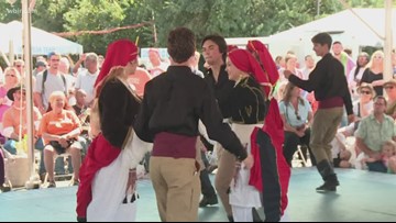 Opa! Greek Fest 2021 is underway this weekend