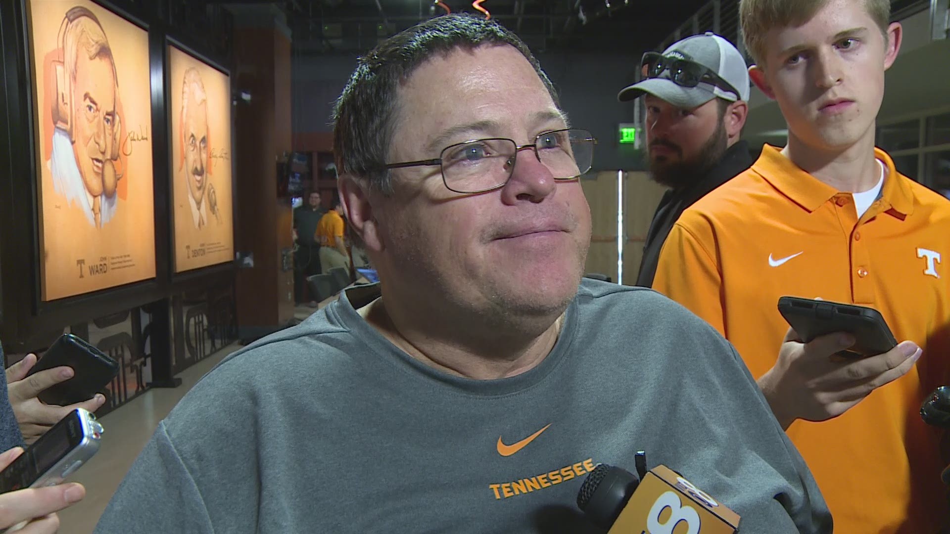 Tennessee's offensive line struggled last season, to say the least. New offensive coordinator Jim Chaney says coaching around a bad offensive line is impossible but he thinks this group will improve.