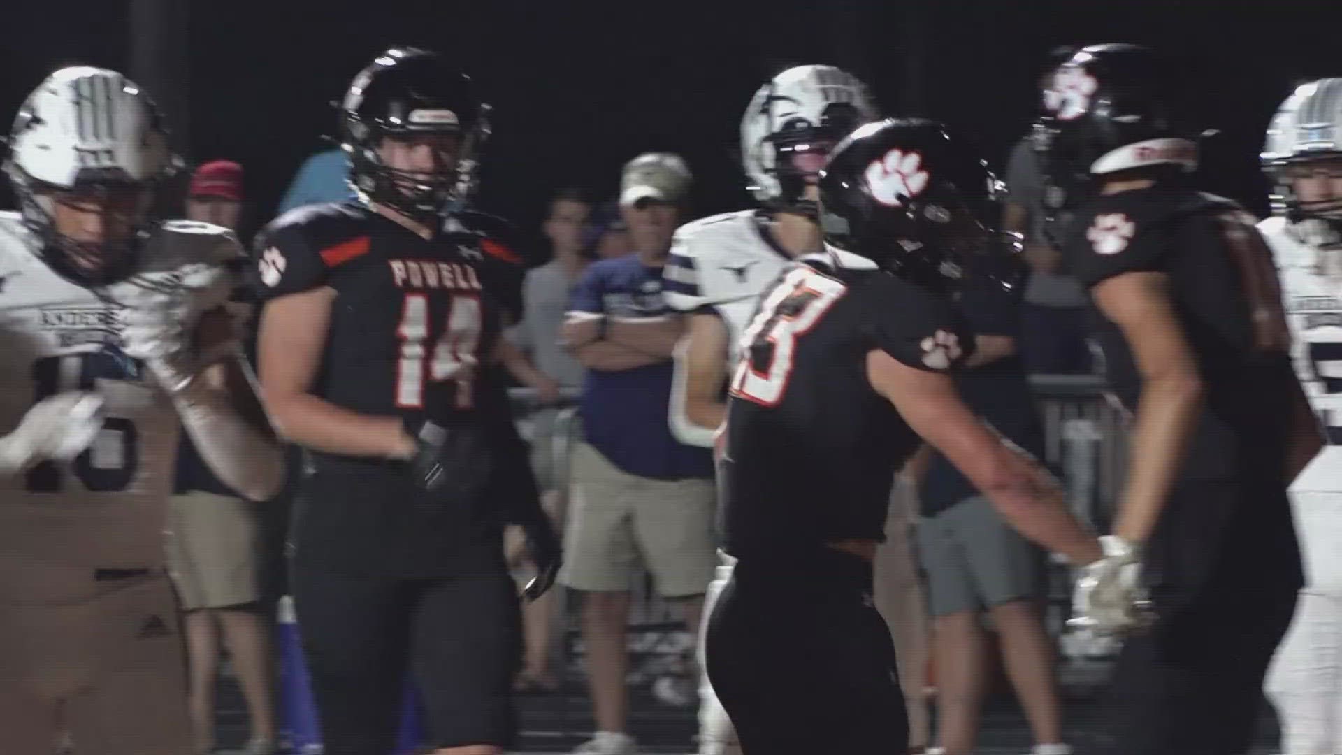 Powell Panthers beat Anderson Co. Mavericks, 35-21